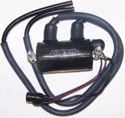 Ignition Coil Compatible With Kawasaki Js440 436Cc Twin 2-Stroke 1977 1978 1979 1980 Js400 400Cc