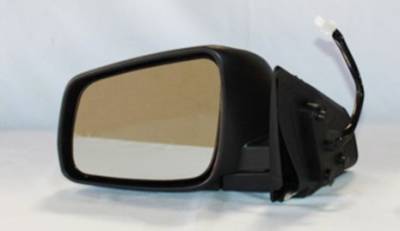 New Lh Door Mirror Compatible With Mitsubishi 08-11 Lancer Power W/ Heat Mi1320132 Mt26el