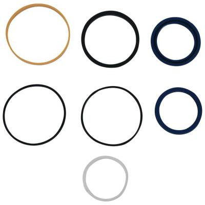 Rareelectrical - Hydraulic Cylinder Seal Kit Compatible With Ford 345C 345D 445C 445D 455C 545C 555C 655C Backhoe - Image 2