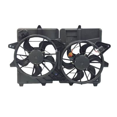 Rareelectrical - Dual Radiator And Condenser Fan Assembly Compatible With 2005-2012 Ford Mercury Escape Limited - Image 3