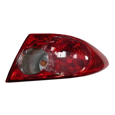 Rareelectrical - Right Passenger Side Outer Tail Light Assembly Compatible With 2003 2004 2005 Mazda 6 Sedan - Image 1