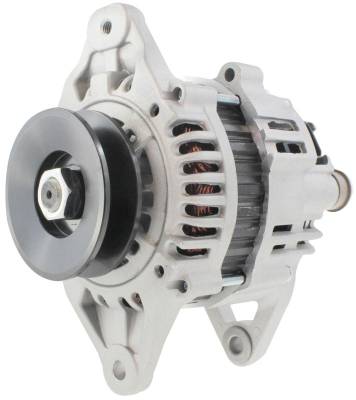 12V 80 Amp Alternator Compatible With 1999-2010 Komatsu Wb140-2N Wb150-2N Wb140ps-2 Backhoe Loader