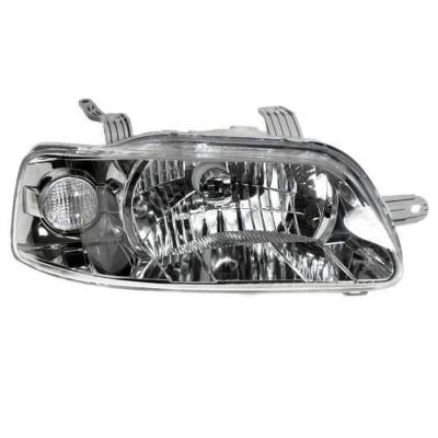New Right Halogen Headlight Compatible With Chevrolet Aveo Hatchback Sedan 2004-2006 By Part Number
