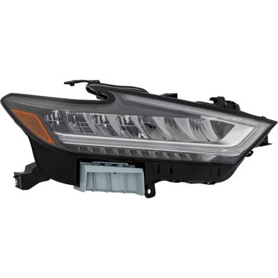 Rareelectrical - Headlight Compatible With 2019-2023 Nissan Maxima 3.5L V6 Vq35de Right Passenger Side Led - Image 1