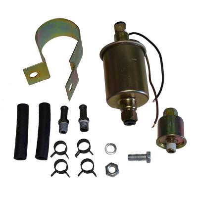 12V Electric Fuel Pump Kit Compatible With Universal Marine Automotive Carbureted Gasoline Engines