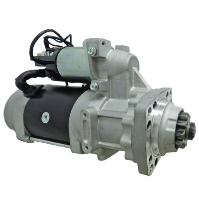 Starter Motor Compatible With 2011-2017 Freightliner Cascadia Autocar Xpeditor Van Hool Cummins
