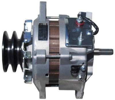 Rareelectrical - 50A Alternator Compatible With Isuzu 6Bb1 5.4L Industrial Engine Caterpillar V-Series Tcm Fd-Series - Image 2