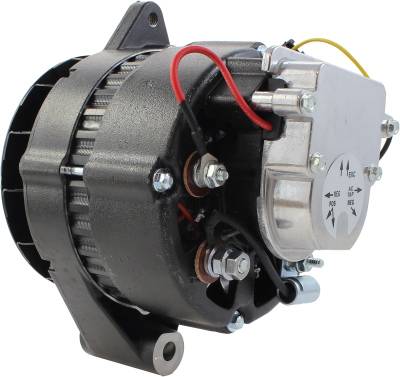 Rareelectrical - 12V 51A Alternator Compatible With 1973-1996 Mercruiser 5.7L 7.4L 5.0L Chrysler Marine Models Model - Image 4