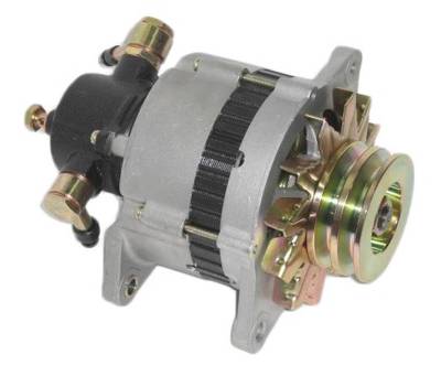 Rareelectrical - 12V 50A Alternator Compatible With 1986-2002 Nissan D21 2.5L Sd25 Diesel Pickup King Cab Terrano - Image 1