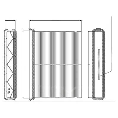 Rareelectrical - New Cabin Air Filter Compatible With Mazda Cx-90 Turbo Sport Utility 3.3L L6 3283Cc Cx-70 I Grand - Image 4