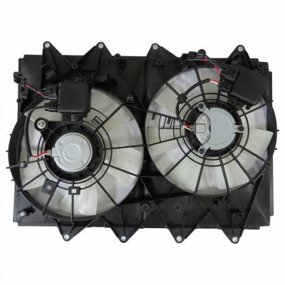 Rareelectrical - New Cooling Fan Assembly Compatible With Mazda Cx-9 Touring Sport Utility 3.7L V6 3726Cc 227Ci Cx-9 - Image 2