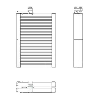 Rareelectrical - New A/C Evaporator Core Compatible With Ram 1500 Sport Extended Cab Pickup 5.7L V8 345Ci 1500 - Image 3