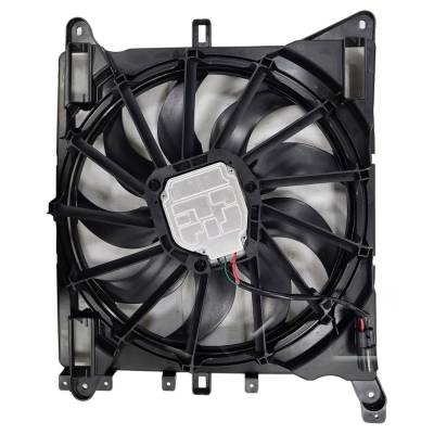 Rareelectrical - New Cooling Fan Assembly Compatible With Jeep Grand Cherokee Summit Sport Utility 3.6L V6 3604Cc - Image 2