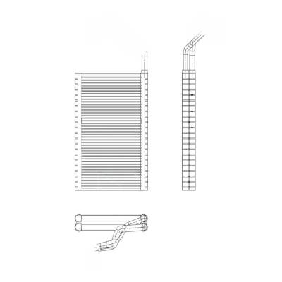Rareelectrical - New A/C Evaporator Core Compatible With Subaru Forester Black Edition Sport Utility 2.5L H4 2498Cc - Image 5