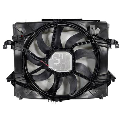 Rareelectrical - New Cooling Fan Assembly Compatible With Jeep Ram 1500 Hfe Crew Cab Pickup 3.0L V6 2987Cc 182Ci 1500 - Image 2