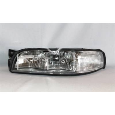 New Left Headlight Compatible With Buick Lesabre Limited Sedan Lesabre Custom Sedan 1997-1999 By