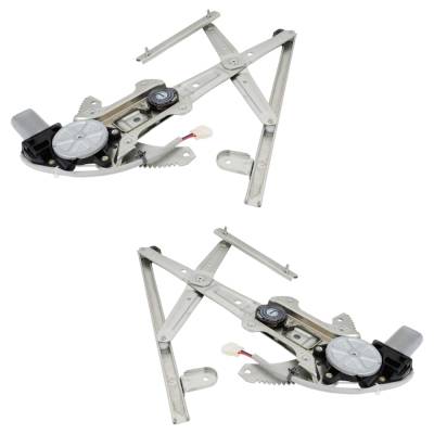 Rareelectrical - New Front Left And Front Right Window Regulator Compatible With Subaru Baja Turbo 4 Cyl 2.5L Legacy - Image 3