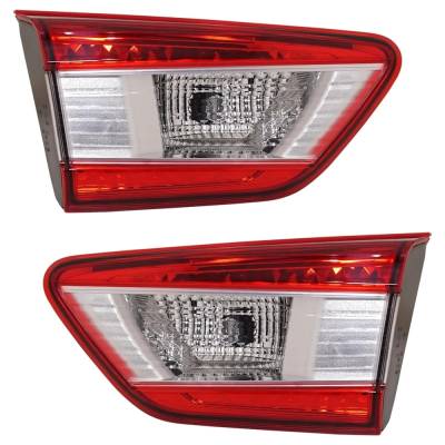 New Pair Of Back Up Light Compatible With Subaru Crosstrek Hybrid 4 Cyl 2.0L Crosstrek Limited 4 Cyl