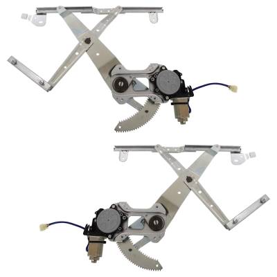 Rareelectrical - New Front Left And Front Right Window Regulator Compatible With Subaru Impreza Wrx Limited 4 Cyl - Image 5