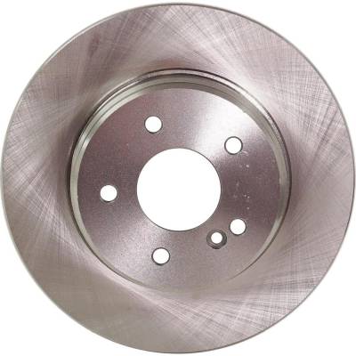 Rareelectrical - New Solid Brake Disc Compatible With Mercedes Benz E320 4Matic 6 Cyl 3.2L Slk300 Base 6 Cyl 3.0L - Image 3
