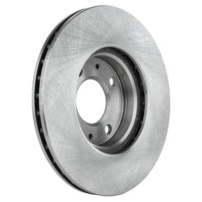 Rareelectrical - New 4 Lugs Brake Disc Compatible With Hyundai Kia Rio Sx 4 Cyl 1.6L Accent Gs 4 Cyl 1.6L Rio5 Ex - Image 4