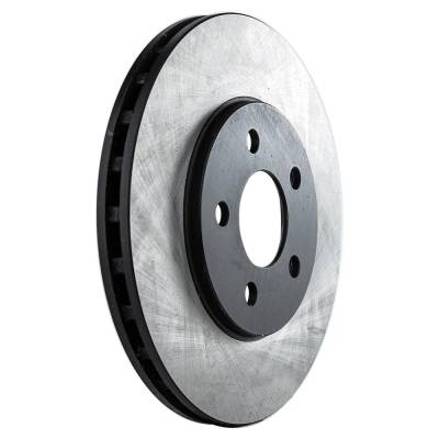 Rareelectrical - New Cast Iron Brake Disc Compatible With Chrysler Dodge Plymouth Cirrus Lx 4 Cyl 2.0L Sebring Jx 6 - Image 2