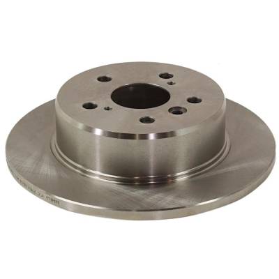 Rareelectrical - New Solid Brake Disc Compatible With Toyota Avalon Xls 6 Cyl 3.0L Avalon Xl 6 Cyl 3.0L 2000-2004 - Image 4