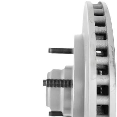 Rareelectrical - New Brake Disc Compatible With Ford Lincoln Navigator Base 8 Cyl 5.4L 2000-2002 Rwd, 14Mm Studs, - Image 8