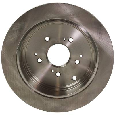 Rareelectrical - New Solid Brake Disc Compatible With Acura Honda Pilot Ex 6 Cyl 3.5L Pilot Lx 6 Cyl 3.5L Pilot Se-L - Image 3