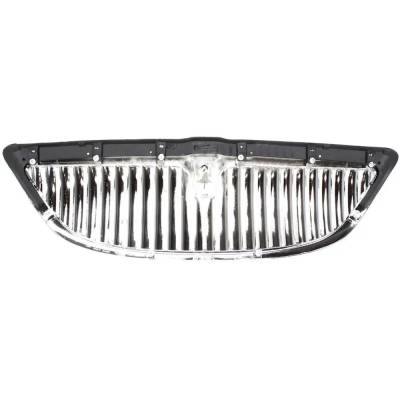Rareelectrical - New Chrome Grille Assembly Compatible With Lincoln Town Car Protection Series 8 Cyl 4.6L Town Car - Image 5