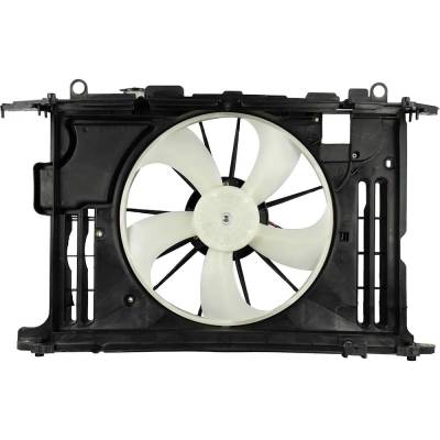Rareelectrical - New Dual Cooling Fan Assembly Compatible With Toyota Corolla Se 4 Cyl 2.0L Corolla Xse 4 Cyl 1.8L - Image 2