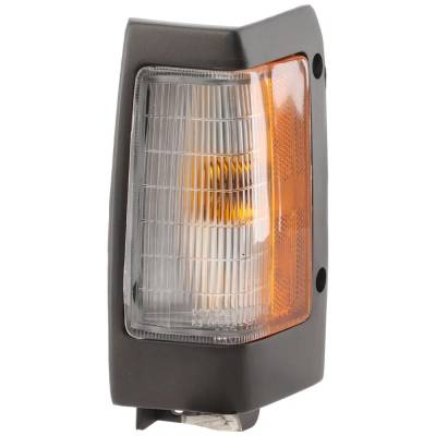 Rareelectrical - New Black Trim Corner Light Compatible With Nissan D21 Base 6 Cyl 3.0L D21 Xe 6 Cyl 3.0L D21 Se 6 - Image 1