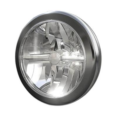 Auxiliary Light Compatible With Valeo Applications OEM 7" 45306 180Mm Chrome 000K 700Lm Shock