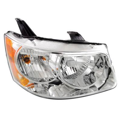 Right Headlight Assembly Compatible With 2006-2009 Pontiac Torrent Base Gxp Sport Utility 3.4L 3.6L