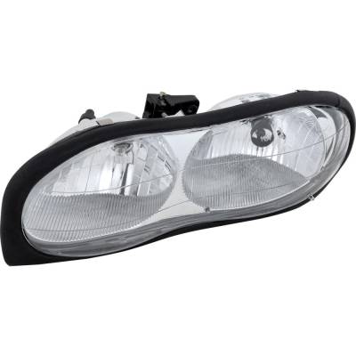 Headlight Compatible With 1998-2002 Chevrolet Camaro Left Driver Side Replaces 16525313 20-5846-00