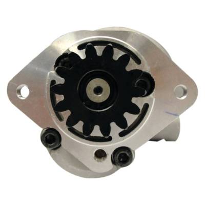 Rareelectrical - Massey Ferguson Power Steering Pump Compatible With 245 285 1080 1085 Straight Cut Gear 14 Teeth - Image 3