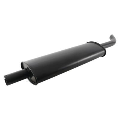 Rareelectrical - Oval Body Muffler Compatible With 1971-1999 New Holland 3230 3430 3930 4130 4630 4830 5030 Ford 5610 - Image 2