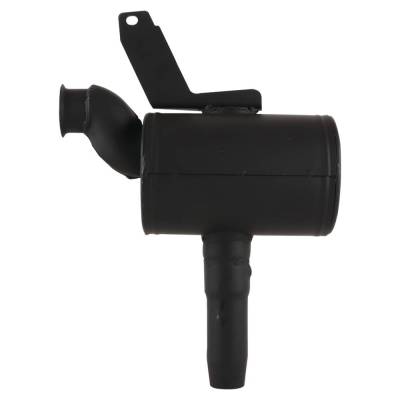 Rareelectrical - Underhood Steel Muffler Compatible With 1991-2003 Ford New Holland 7740 7740O 5640 6640 Ts90 Ts100 - Image 2