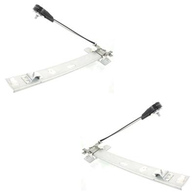 Rareelectrical - New Front Left And Front Right Window Regulator Compatible With Mazda B2600 Se-5 B2000 Base - Image 3