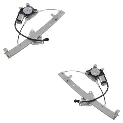 Rareelectrical - New Rear Left And Rear Right Window Regulator Compatible With Nissan Maxima Se 6 Cyl 3.0L Maxima Gxe - Image 3