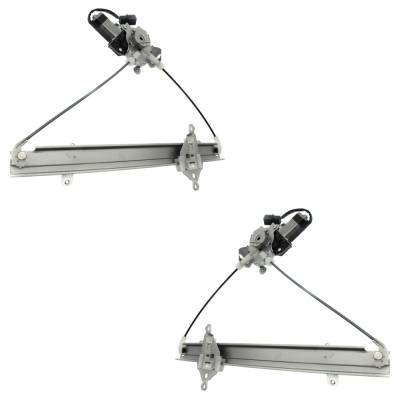 Rareelectrical - New Front Left And Front Right Window Regulator Compatible With Mitsubishi Outlander Se Outlander - Image 2