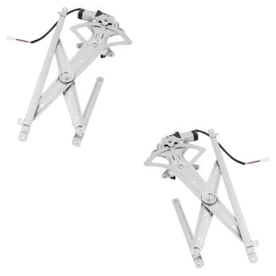 Rareelectrical - New Front Left And Front Right Window Regulator Compatible With Toyota Sequoia Sr5 8 Cyl 4.7L Tundra - Image 3