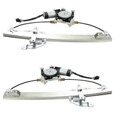 Rareelectrical - New Rear Left And Rear Right Window Regulator Compatible With Nissan Frontier Le 6 Cyl 3.3L Xterra - Image 4