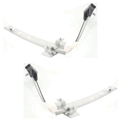 Rareelectrical - New Front Left And Front Right Window Regulator Compatible With Mazda B2600 Le-5 B2000 Base - Image 2