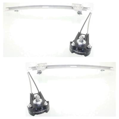 Rareelectrical - New Front Left And Front Right Window Regulator Compatible With Mazda B2600 Se-5 B2600 Le-5 - Image 4
