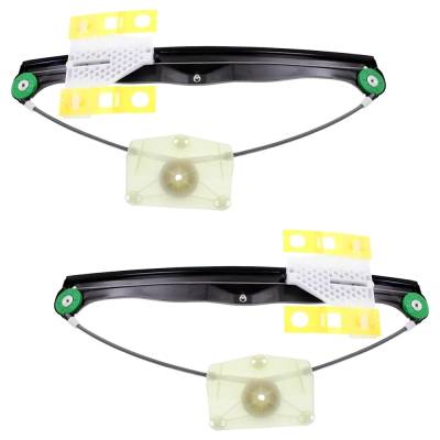 Rareelectrical - New Rear Left And Rear Right Window Regulator Compatible With Audi A3 Sportback 4 Cyl 2.0L A3 Base 4 - Image 5