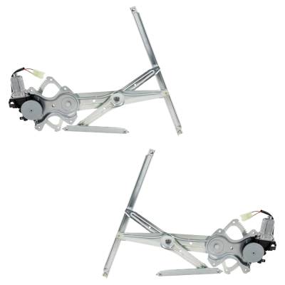 Rareelectrical - New Front Left And Front Right Window Regulator Compatible With Toyota Rav4 Sport 6 Cyl 3.5L Rav4 - Image 2