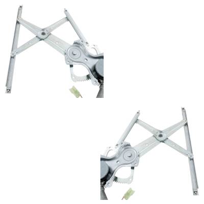 Rareelectrical - New Front Left And Front Right Window Regulator Compatible With Toyota Rav4 Sport 6 Cyl 3.5L Rav4 - Image 8