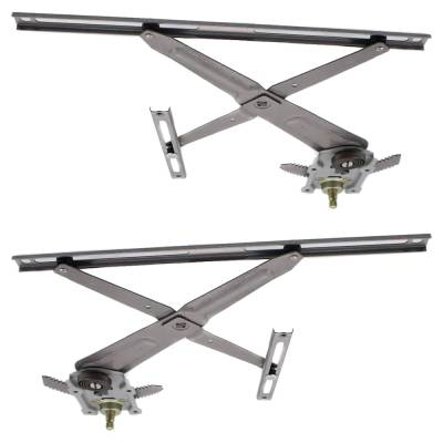 Rareelectrical - New Front Left And Front Right Window Regulator Compatible With Toyota Tundra Base 6 Cyl 3.4L Tundra - Image 4