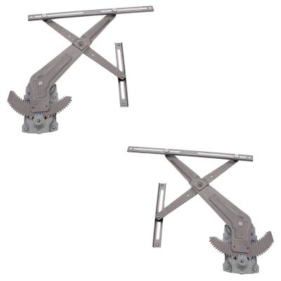 Rareelectrical - New Front Left And Front Right Window Regulator Compatible With Toyota Tundra Base 6 Cyl 3.4L Tundra - Image 5